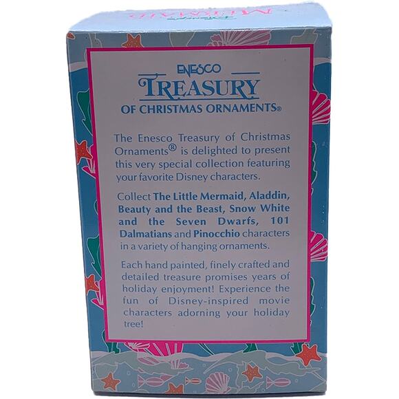 Enesco Disney Little Mermaid URSULA Merry Christmas Collectible Ornament in Box - Picture 2 of 6